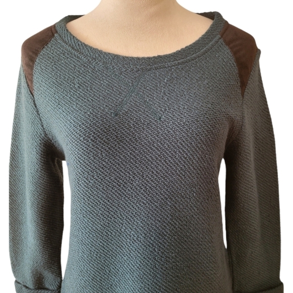 Soft Surroundings Green Knit Dress Size Medium Petite - Picture 2 of 5